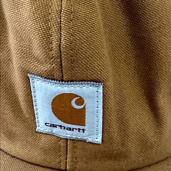 CARHARTT Rare Vintage Ear flap Hat Thermal A15Brown New With Tags! size Small - Picture 3 of 7
